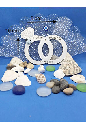 Kişiye Özel Doğal Ahşap Magnet  Etkinlik ve Organizasyon Hediyeliği 26