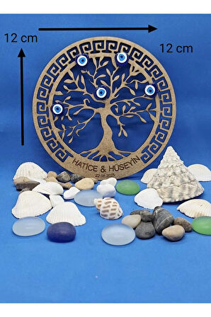 Kişiye Özel Doğal Ahşap Magnet  Etkinlik ve Organizasyon Hediyeliği 27