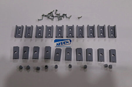 Piliseli Perde Montaj Aparatı Montaj Klipsi 10ADET