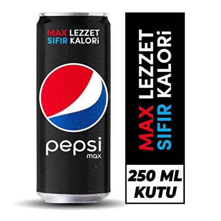 Pepsi Max Şekersiz Kola 250 Ml