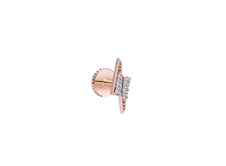 Fulc 0,06ct Pırlanta Piercing-Tragus