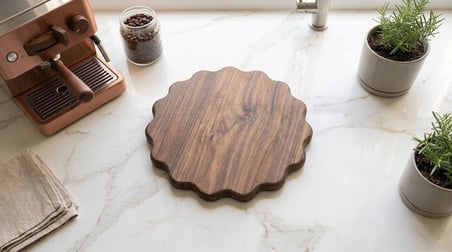 fam wood art Büyük Boy Ahşap Sunumluk Ve Supla & Nihale %100 Çam