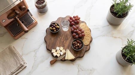fam wood art Büyük Boy Ahşap Sunumluk Ve Supla & Nihale %100 Çam
