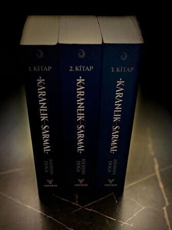Karanlık Sarmal Serisi - Aslıhan Doğa- Theseus Yayınevi- (Karanlık Sarmal 1- Karanlık Sarmal 2- Karanlık Sarmal 3)