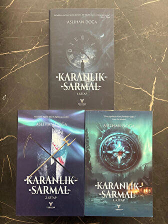 Karanlık Sarmal Serisi - Aslıhan Doğa- Theseus Yayınevi- (Karanlık Sarmal 1- Karanlık Sarmal 2- Karanlık Sarmal 3)