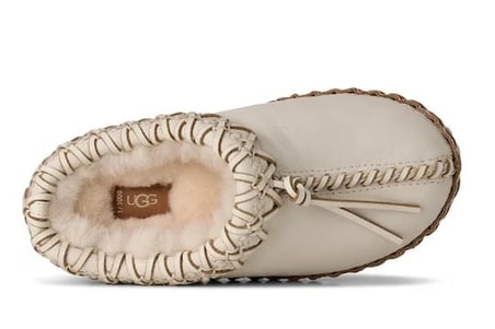 UGG Tasman Albite Hakiki Deri Terlik - Bej (Numara: 39.5)