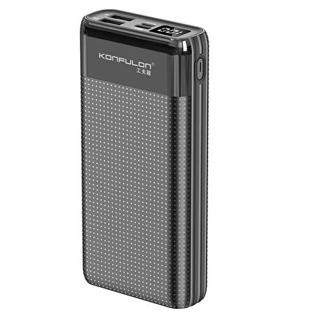A30 Rahat Taşınabilir Type-C Girişli 15W Hızlı Şarjlı Powerbank 20000 Mah