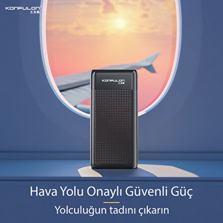A30 Rahat Taşınabilir Type-C Girişli 15W Hızlı Şarjlı Powerbank 20000 Mah