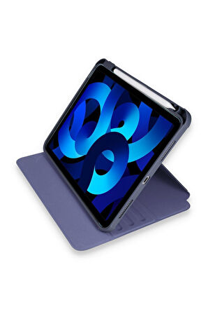 iPad 10.2 İnç (8.nesil) Uyumlu 360° Dönebilen Standlı Kalemlikli Kılıf