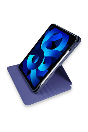 iPad 10.2 İnç (8.nesil) Uyumlu 360° Dönebilen Standlı Kalemlikli Kılıf