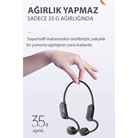 As10 Plus 35 Gr Ağırlık Suya Dayanıklı Sporcu Bluetooth Kulaklık