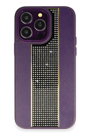 HDD Iphone 15 Pro Kılıf HBC-160 Almera Taşlı Kapak