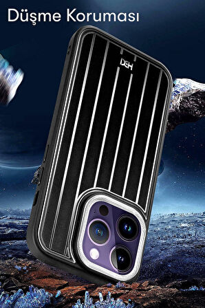 HDD iPhone 15 Pro Max Kılıf HBC-190 Kolaj Kapak 