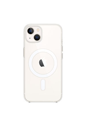 Peeq iPhone 13 Clean Magsafe Kapak - Şeffaf