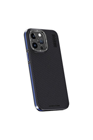 Iphone 15 Pro Max Kılıf Aramid 600d Kevlar Karbon Fiber Magsafe Kapak