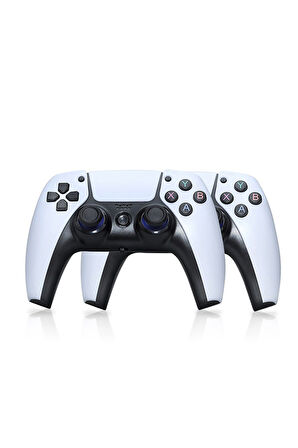 Y5 64GB Android Dual Pad 4K Game Stick - Beyaz