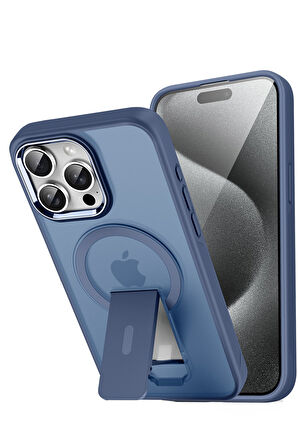Peeq iPhone 14 Pro Mody Magsafe Standlı Kapak 