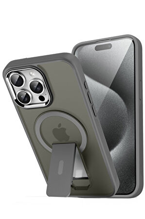 Peeq iPhone 14 Pro Mody Magsafe Standlı Kapak 