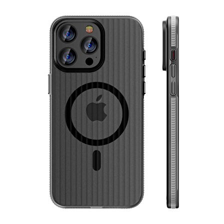 Peeq iPhone 15 Pro Max Line Magsafe Telefon Kılıfı 