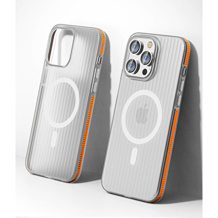 Peeq iPhone iPhone 15 Line Magsafe Telefon Kılıfı 