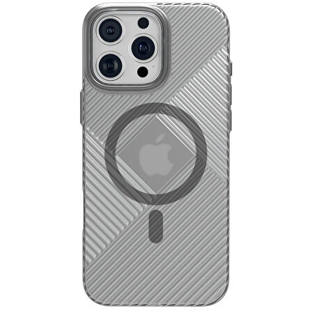 Peeq iPhone 16 Pro Stella PC Sert Magsafe Telefon Kılıfı