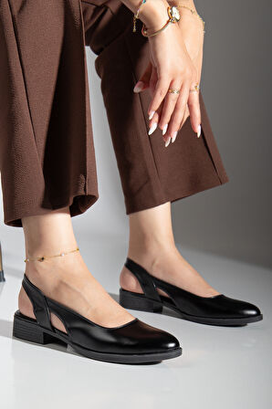 Pore Cilt Kısa Topuk Ayakkabı Mint Yeşil