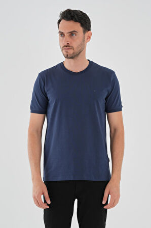 ALEXANDERGARDI Bisiklet Yaka Basic T-shirt