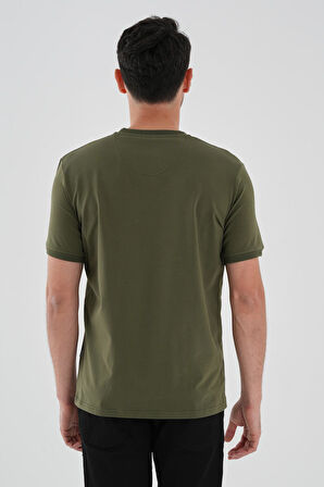 ALEXANDERGARDI V Yaka Basic T-shirt