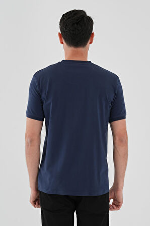 ALEXANDERGARDI V Yaka Basic T-shirt