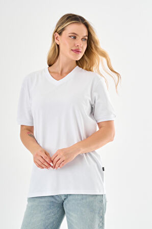 Pierre Cardin V Yaka Basic T-shirt