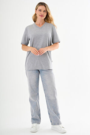 Pierre Cardin V Yaka Basic T-shirt