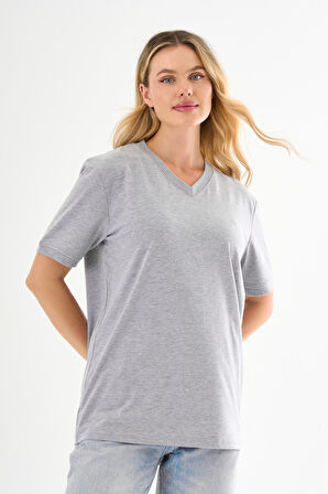 Pierre Cardin V Yaka Basic T-shirt