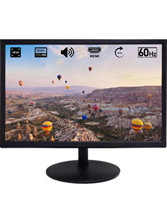 Promes PR-E200 20" 60HZ 5ms HDMI VGA Hoparlörlü Full Hd LED Monitör