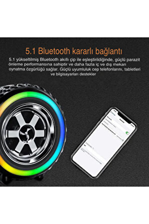 Bluetooth Hoparlör Mini Taşınabilir Tekerlek Model G2389