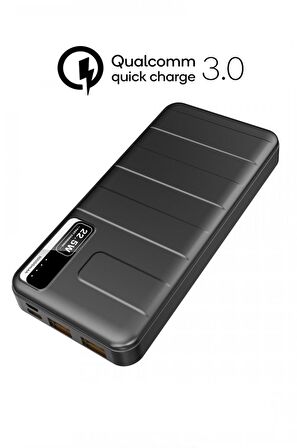 Prepare Qualcomm Quick Süper Hızlı Şarj 10000 mAh Hızlı Şarj Powerbank