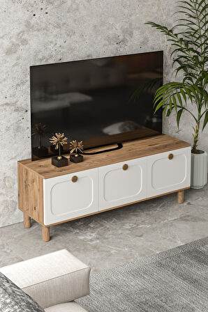 BOHEM 135 CM TV ÜNİTESİ MDF KAPAK