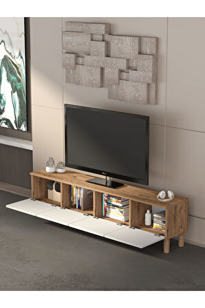 BOHEM 180 CM BEYAZ TV ÜNİTESİ