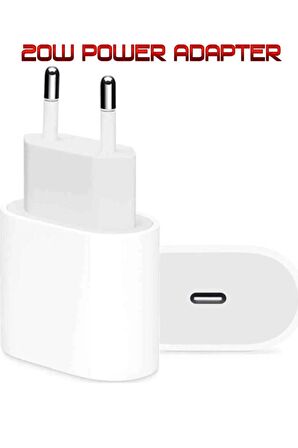 Iphone Şarj Aleti Type-C 11-12-13-14-15 Uyumlu Pro Hızlı Şarj Aleti 20w Güç Adaptörü