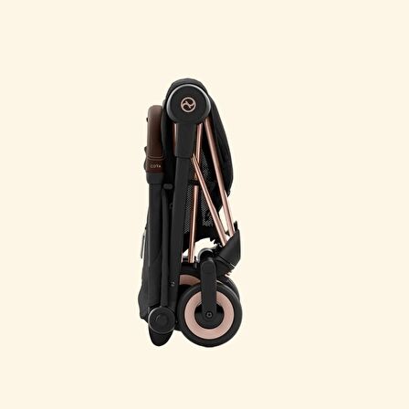 Cybex Coya Stroller / Moon Black/Rose Gold / Kabin Boy Lüks Bebek Arabası (çanta dahil)