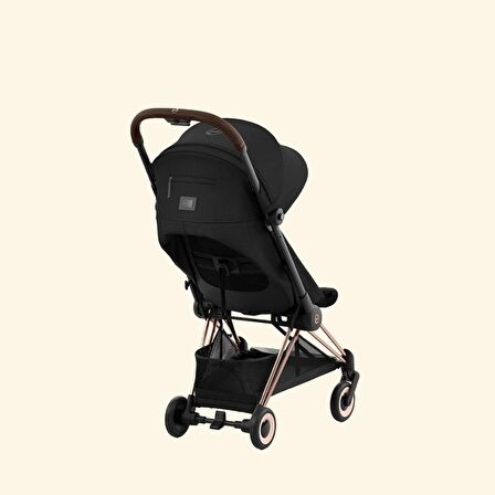 Cybex Coya Stroller / Moon Black/Rose Gold / Kabin Boy Lüks Bebek Arabası (çanta dahil)