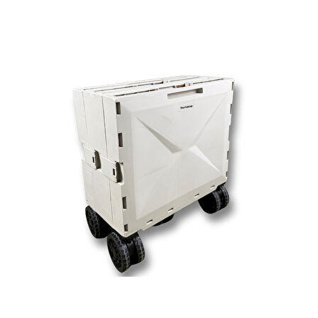 Portakap 230 Litre 4 Tekerlekli, Katlanır, Piknik Arabası