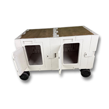 Portakap 230 Litre 4 Tekerlekli, Katlanır, Piknik Arabası