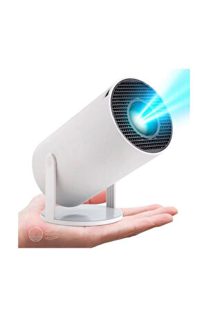 HD 4K Destekli Projeksiyon Cihazı Android Ekran Yansıtma 130 inç Spotlight 1080p Projeksiyon Cihazı