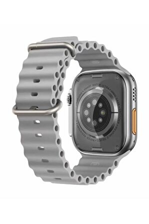 Apple Watch Uyumlu 6 7 8 Se Nike 42 44 45 46 Mm A Kalite Ocean Kordon Kayış Silikon Bileklik