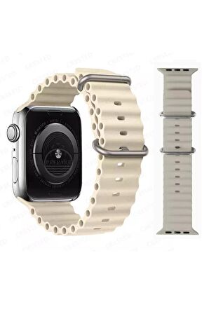 Apple Watch Uyumlu 6 7 8 Se Nike 42 44 45 46 Mm A Kalite Ocean Kordon Kayış Silikon Bileklik