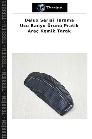 Delux Serisi Tarama Ucu Banyo Ürünü Pratik Araç Kemik Tarak