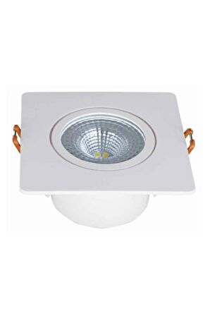 K2 5W 6500K Beyaz Işık Kare Smd Downlight Spot Armatür KDL106-B