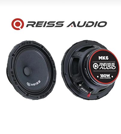 Reiss Rs-mk6 16 Cm Oto Midrange Hoparlör Deprem Serisi Çifti 360w