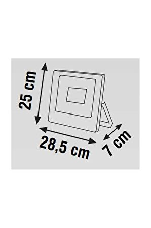 K2 100W 3000K Günışığı Işık Viyana Smd Led Projektör KLF614