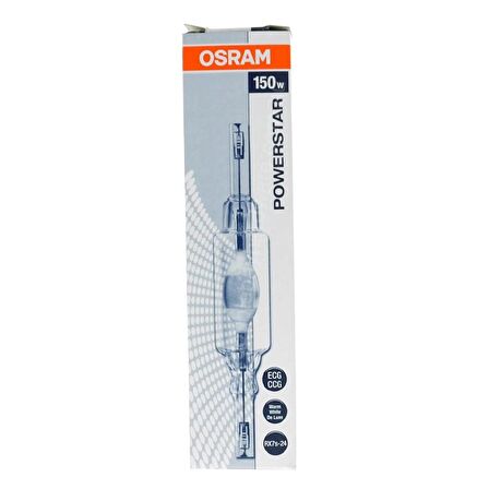 Osram 150W RX7S-24  Çift Uçlu Duy Metal Halide Ampul  Beyaz Işık